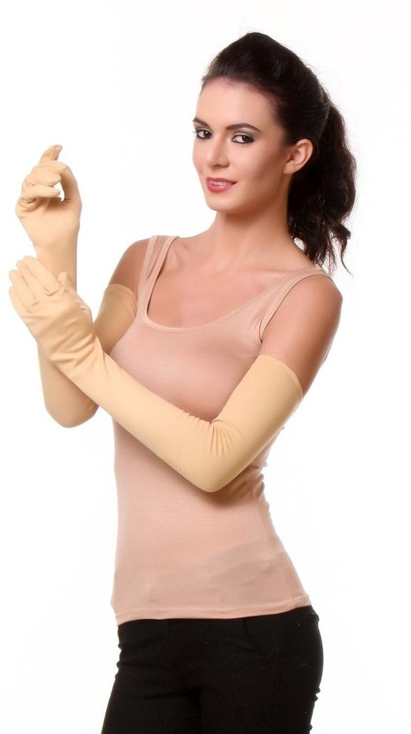 Solid Protective Women Gloves