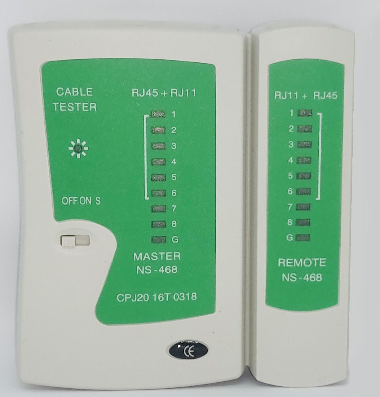 See Good RJ45 and RJ11 Network Lane Cable Tester for Internet Broadband Connection Lan Adapter