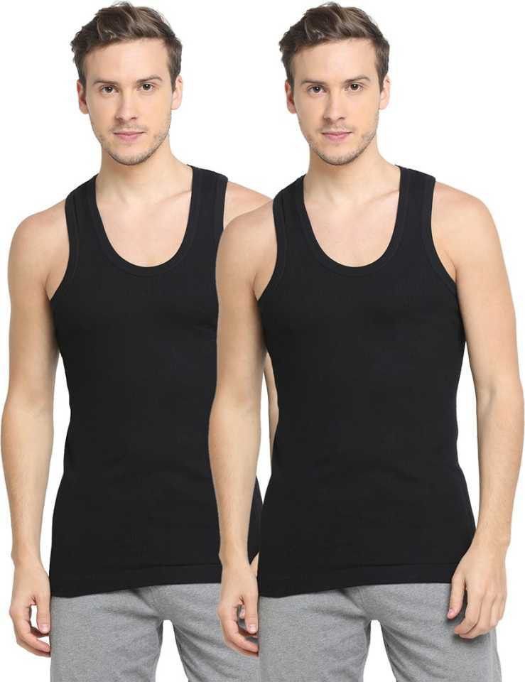 dixcy scott originals Pack of 2 Sleeveless Cotton No Side Seams Men Vest-picture-12