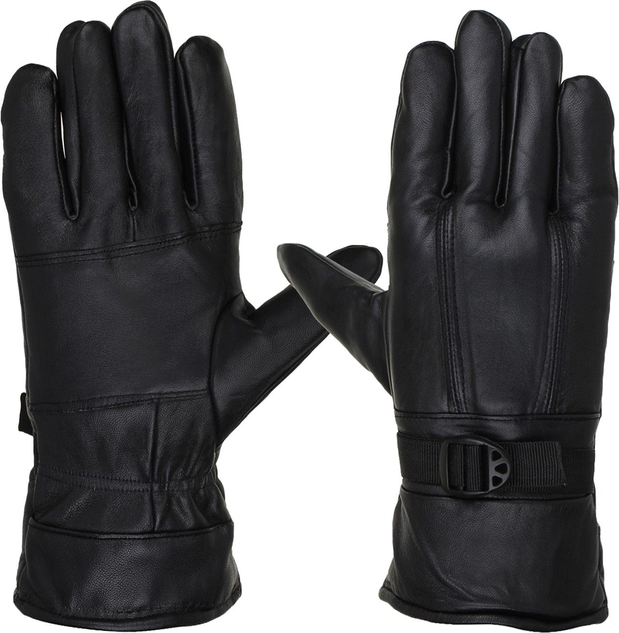 jvoutfits Solid Winter Men Gloves-picture-29