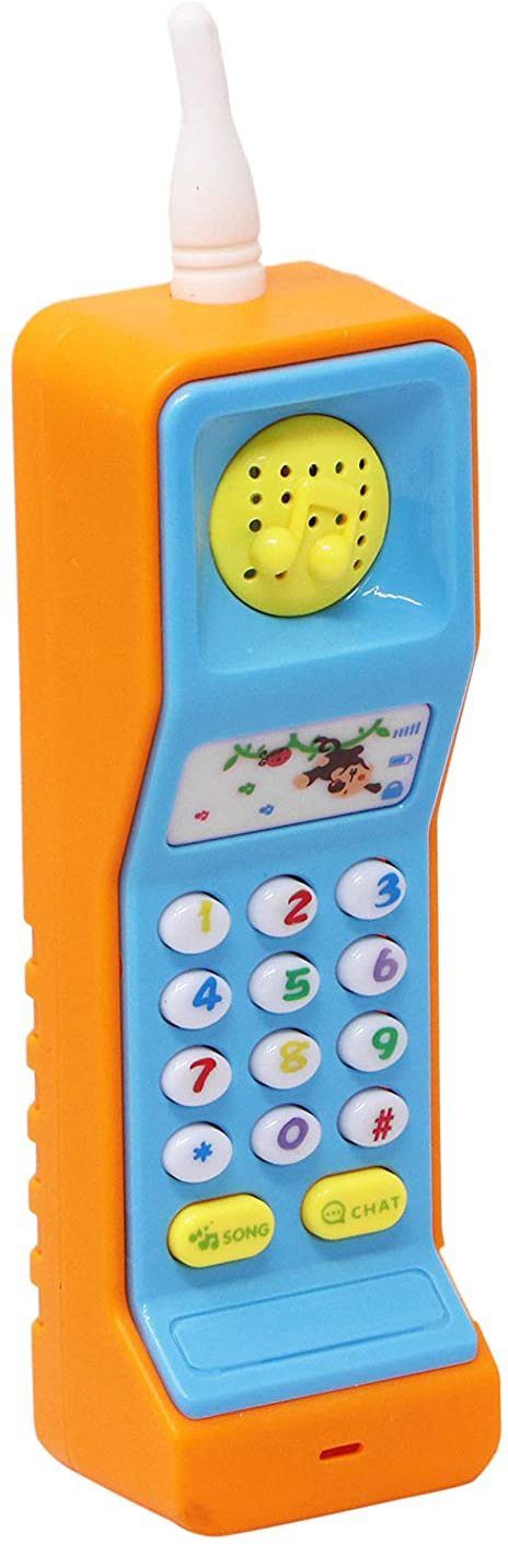 Mobile Phone Toy Intelligent Learning Machine Study Learn Words Sing Song Plastic Hobby Intelligence Gifts Educational for Kids (Multicolor)-image-3