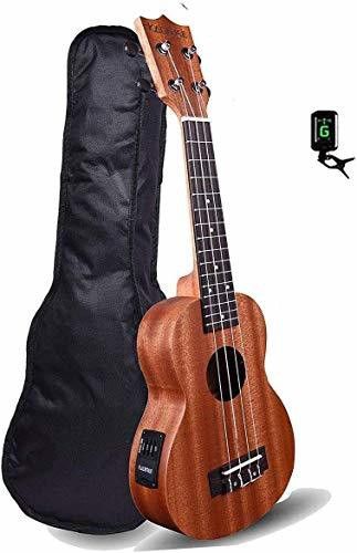 KADENCE Concert Sized Ukulele 24inch Built in Equalizer With Bag and Tuner. Concert Ukulele
