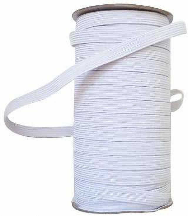 pmw Elastic Thread and Cord White Elastic image 1