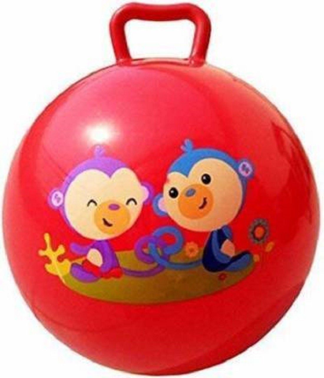 Inflatable Sit and Bounce Rubber Hop Ball for Kids with Foot Pump Space Hopper Jump N Bounce Handle Ride-on Toy Bouncy for Kids, Hopping Ball For Kids, Jump Ball, Ball For Kids Inflatable Hoppers & Bouncer-image-28