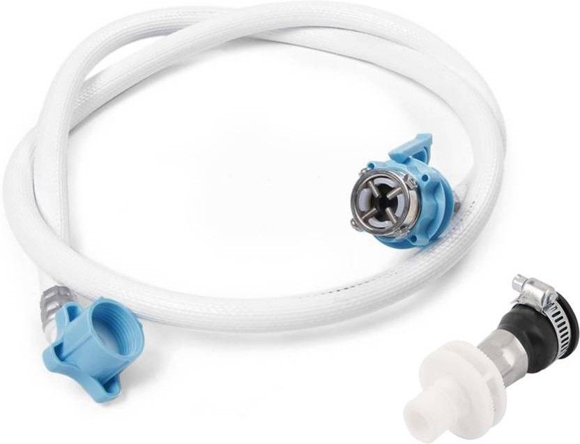 2 Meter Fully Automatic Inlet Hose With Faucet Water Tap Adaptor/Connector Washing Machine Inlet Hose Hose Pipe-image-39
