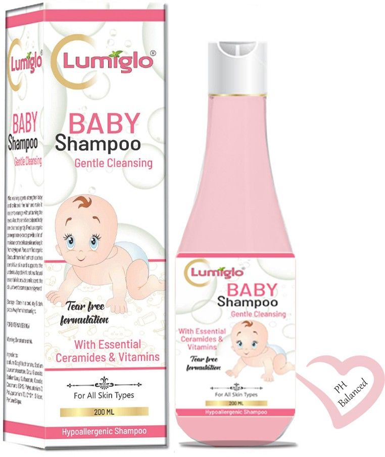 lumiglo Ultra Nourishing Baby Shampoo With Essential Ceramides & Vitamins | For healthy Sclap & Stronger Hair | With No Tears Formula Gentle Cleansing Hypoallergenic | Free From Paraben & Alcohol-picture-31