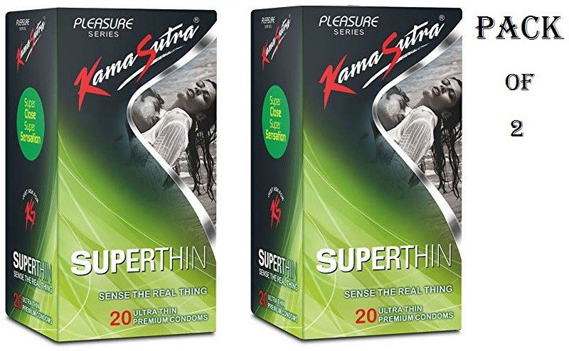 kamasutra Superthin Condom 20's Pack (Set of 2. 40S) Condom-picture-18