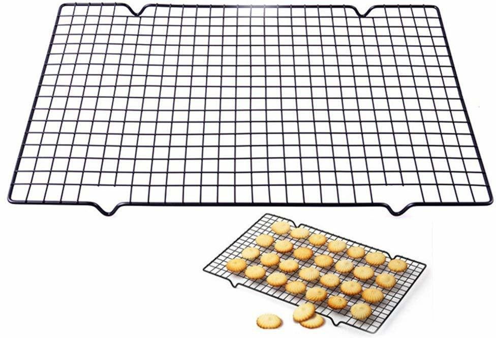 Nonstick Wire Cookie Cooling Rack for Baking Oven Safe Steel001 10 Slice Toast Rack