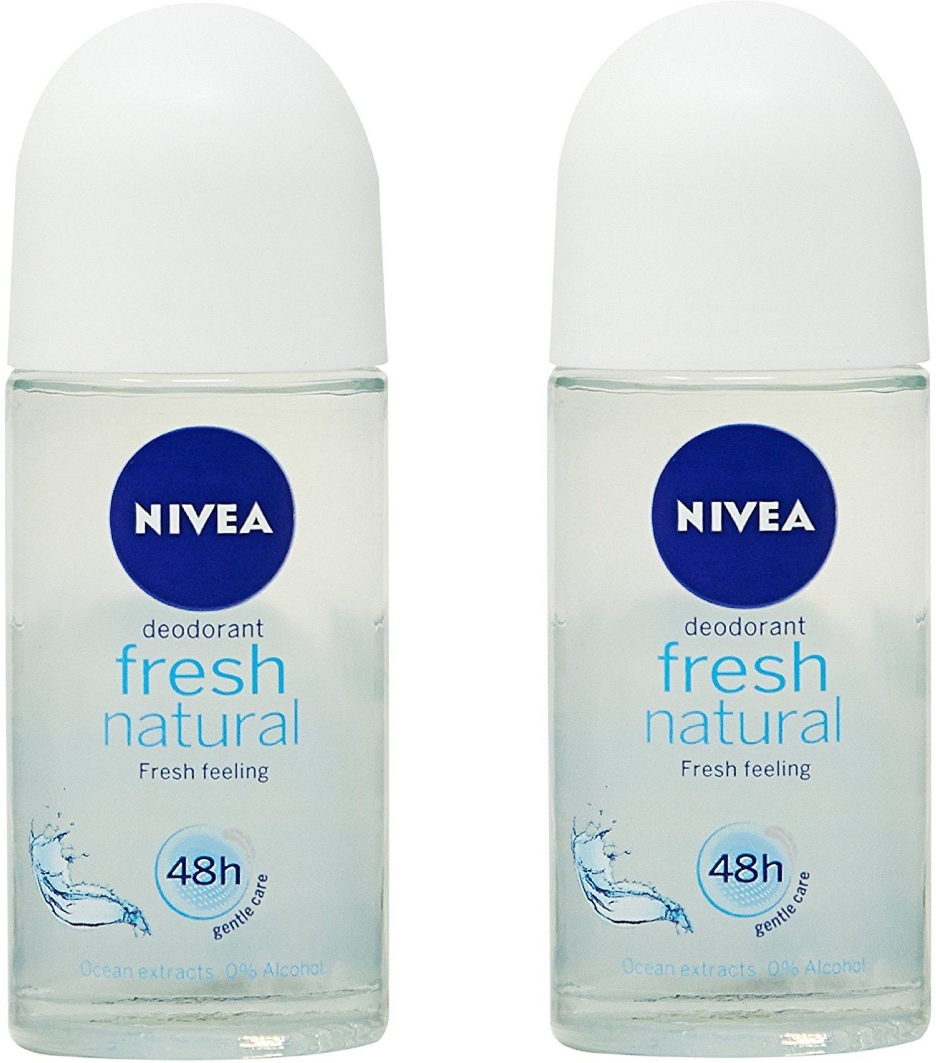 nivea Women Fresh Natural Deodorant Roll-On 50ML Each (Pack of 2) Deodorant Roll-on - For Women-picture-16