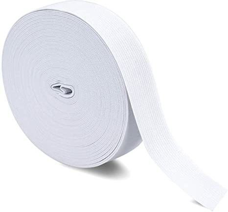 Elastic Thread and Cord White Elastic