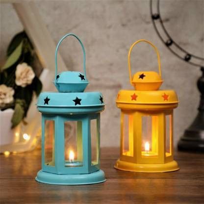 Multicolor Iron Hanging Lantern-image-15