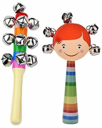 Non Toxic Colourful Rattle Toys for New Born Baby, Musical Infant Toy Rattle