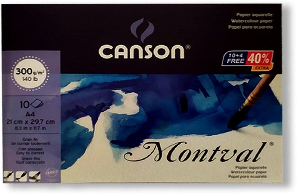 canson super series unruled A4 300 gsm Watercolor Paper-picture-17