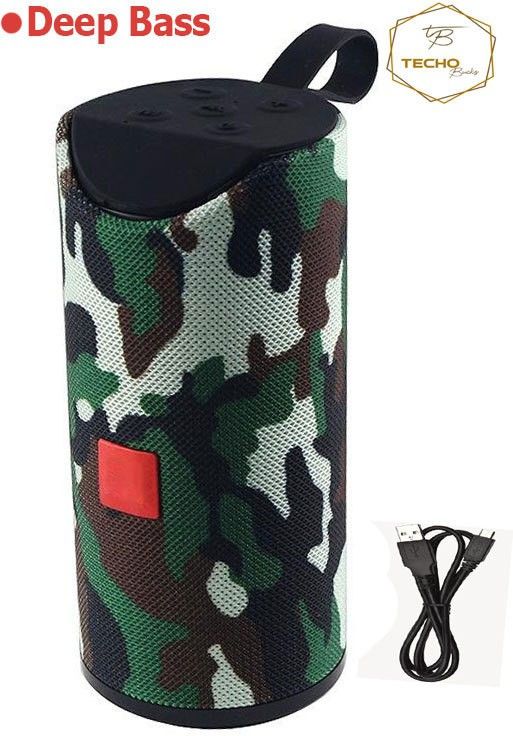 Techobucks 100% Best Quality Bluetooth Wireless Speaker HIGH BASS Super Sound Audio System /Water Resistent/Splashproof Portable FM /USB/AUX SD Card Supported/With High Sound Subwoofer 10 W Bluetooth Laptop/Desktop Speaker-image-7