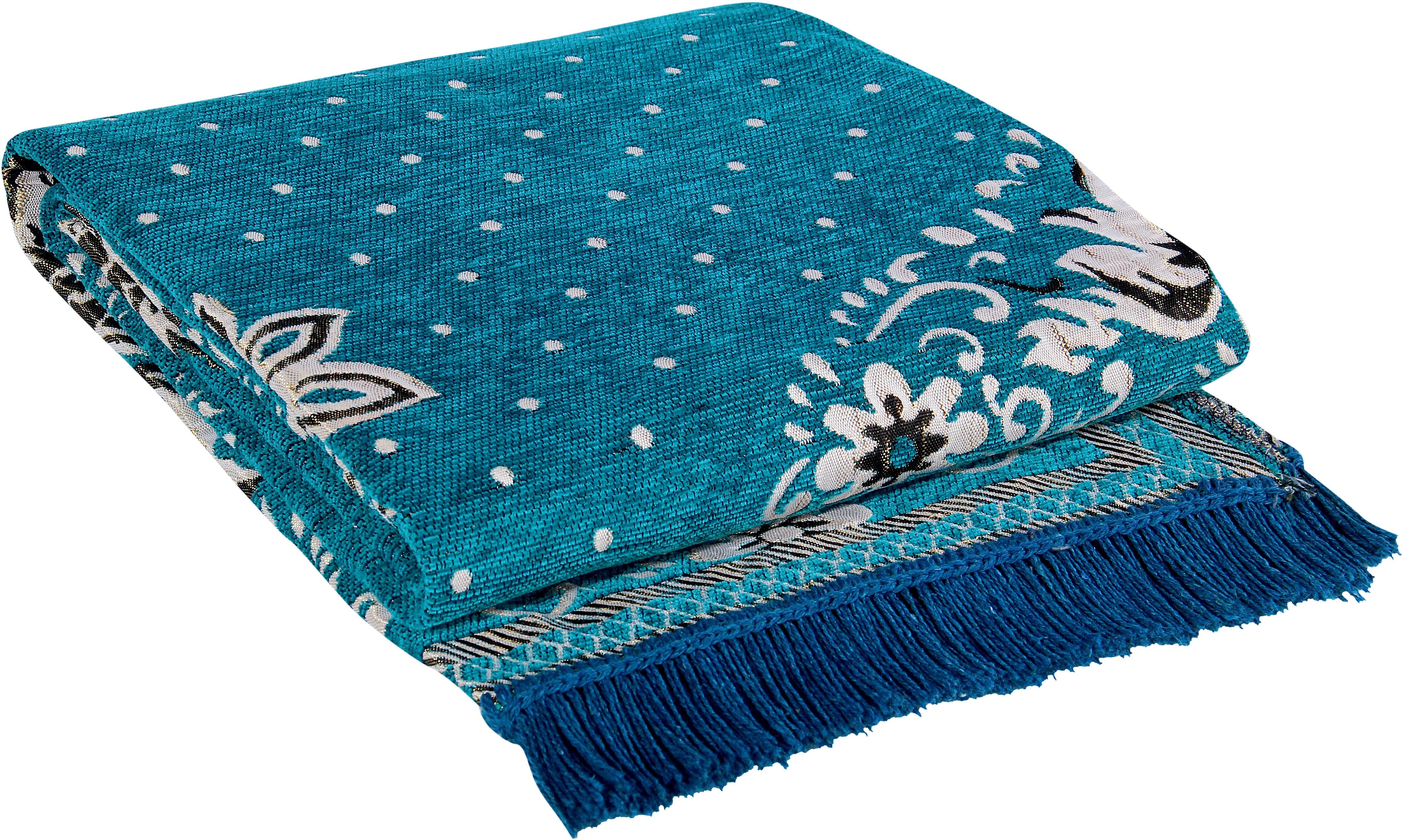 sparrow world Blue Cotton Runner-picture-23