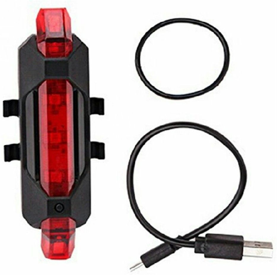 Bicycle LED USB Rechargeable Head Light Tail Light  LED Rear Break Light-image-17
