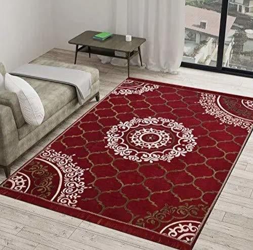sparrow world Maroon Chenille Carpet-picture-27