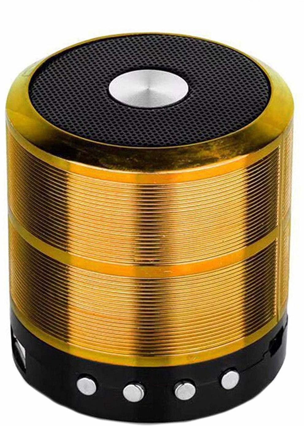 A CONNECT Z Mini Bluetooth Speaker W Bluetooth Speaker Gold Pack of 1 Speaker Mod-image-1