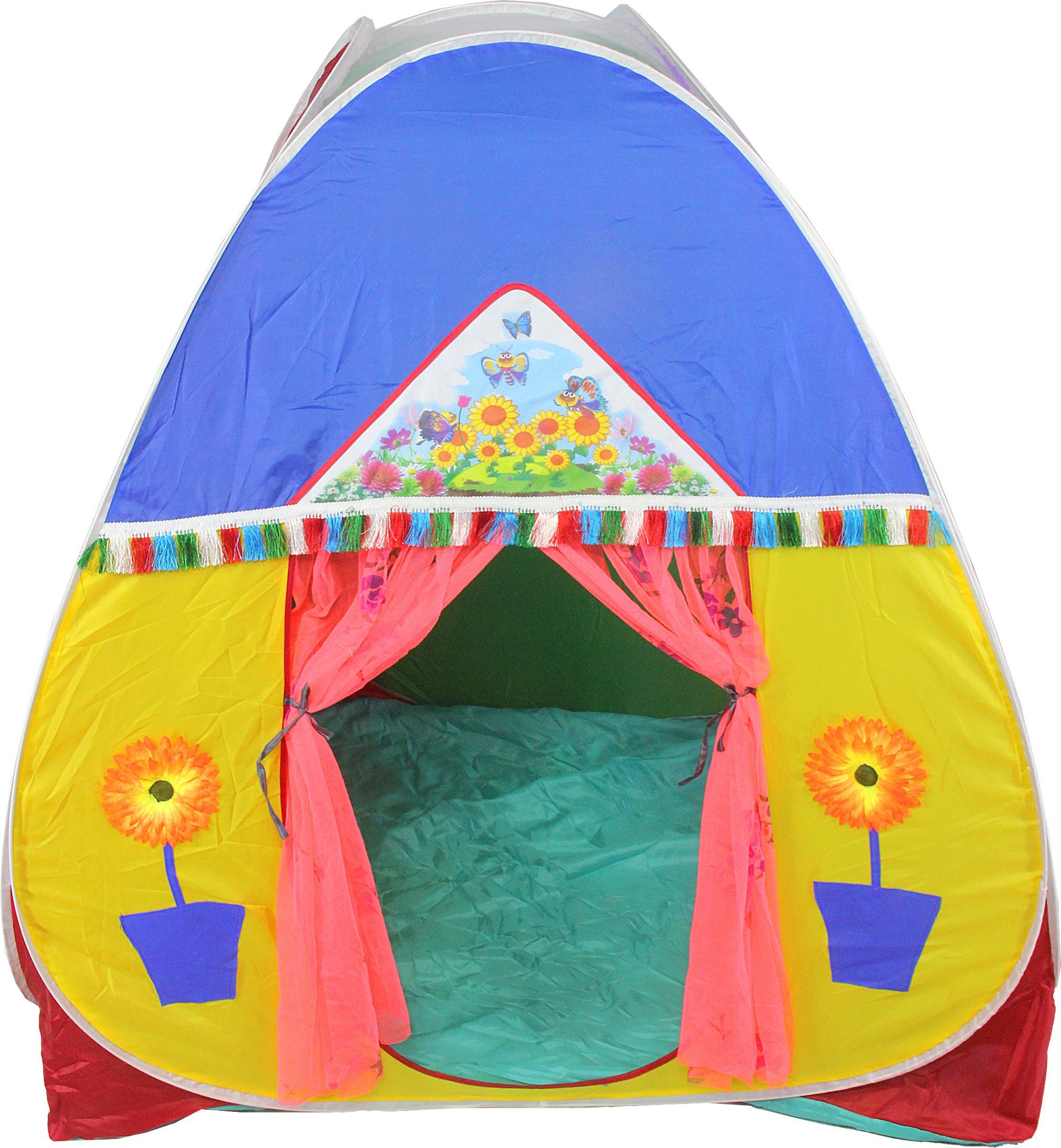 homelore FOLDABLE FLEXIBLE POP UP MULTICOLOUR KIDS PLAY INDOOR OUTDOOR TENT HOUSE-picture-28