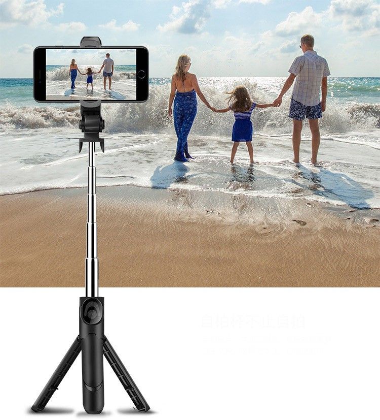 POZUB HIGH QUALITY XT002 WIRELESS SELFIE STICK MULTI-FUNCTION WIRELESS, BLUETOOTH SELFIE STAND ,MOBILE PHOTO SHOOT AND MONOPODS, SLR,DSLR STAND CSC WITH REMOTE TRIPOD STAND AND WIRELESS SELFI STAND, BLUETOOTH SELFI STICK AND REMOTE SELFI STAND, SELFIE STICK SHORT VEIDO MAKER STAND , MOBILE HOLDER STAND ,REMOTE CONTROL VIDEO STAND Tripod, Tripod Ball Head, Tripod Kit
