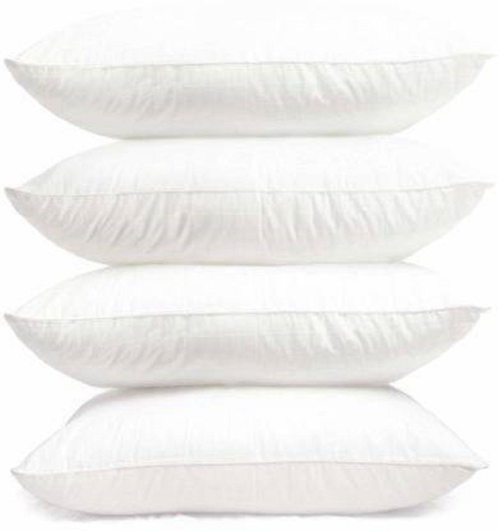 Microfibre Sleeping Pillow Pack of 4 Solid PILLOW-image-5