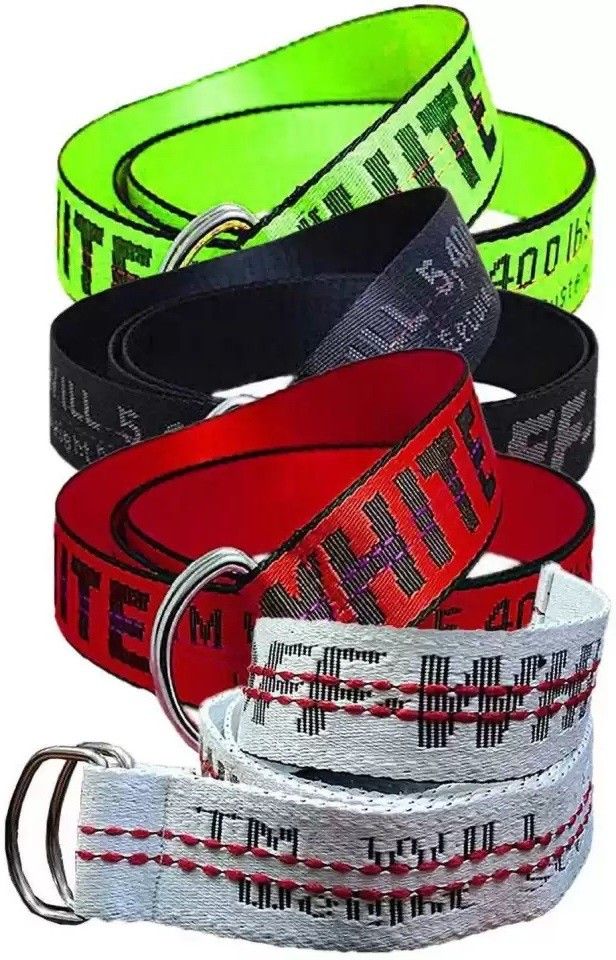 Boys & Girls Casual, Party, Evening Blue, Green, Black, White Canvas, Nylon Belt-image-16
