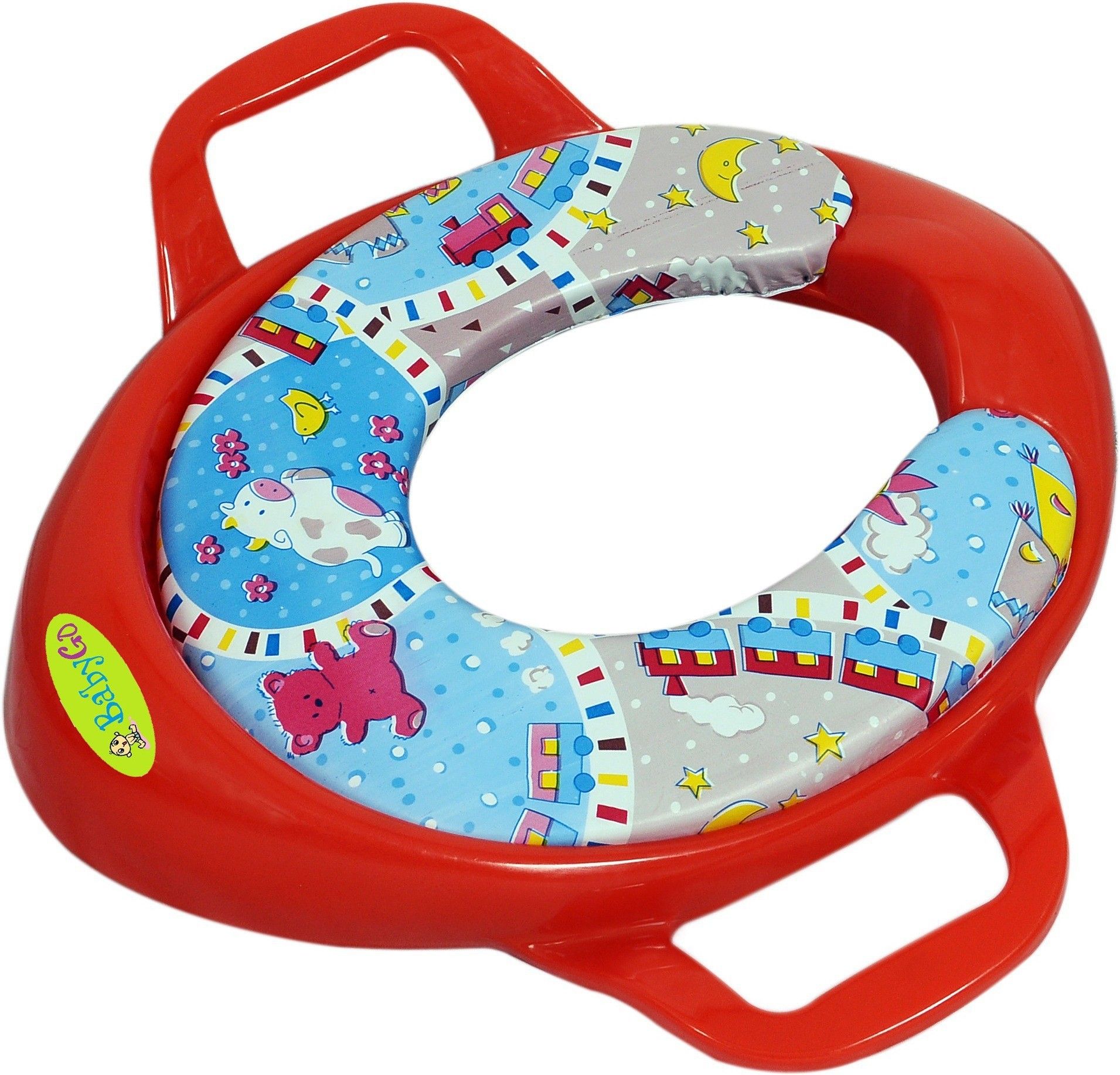 Soft Cushioned Seat With Handle Potty Seat-image-40
