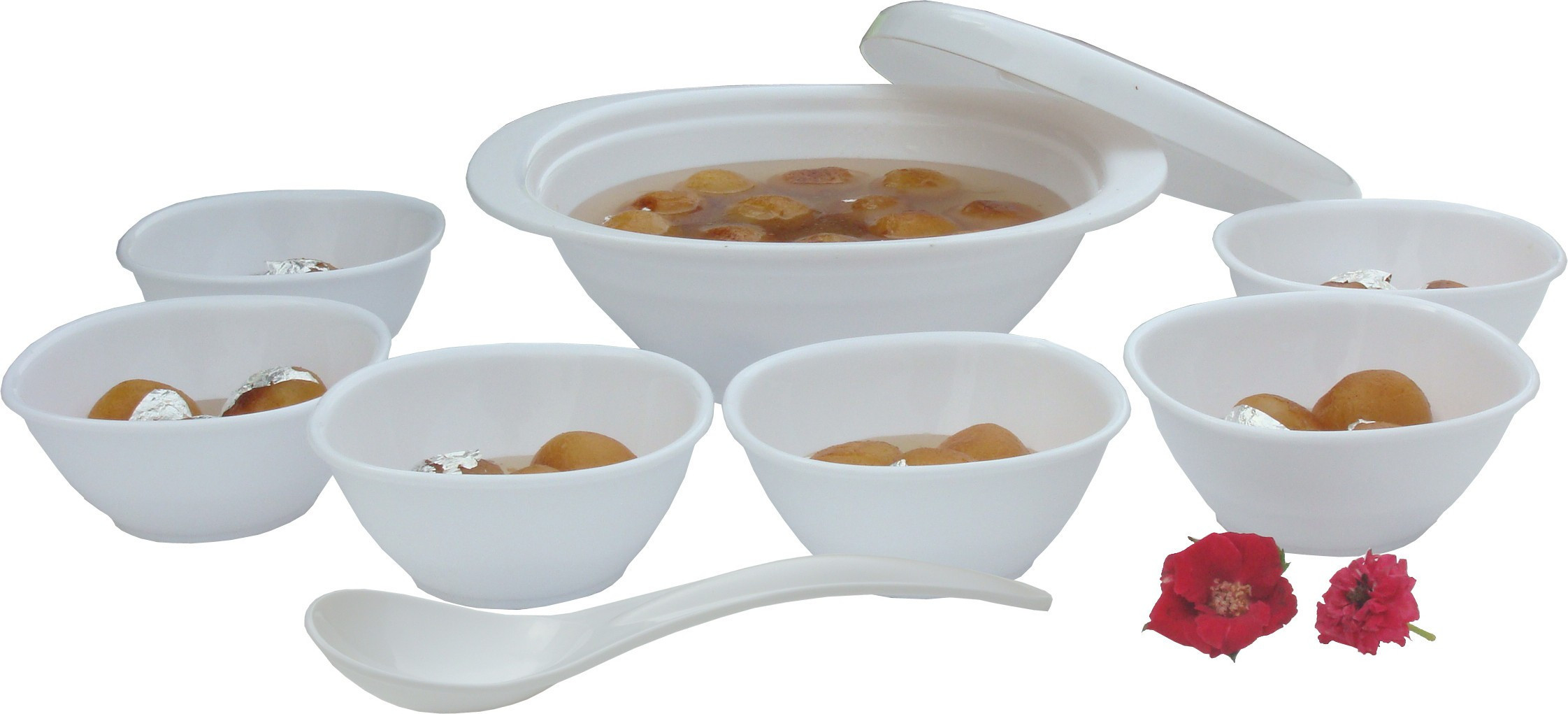 incrizma Bowl, Container, Spoon Serving Set image 1