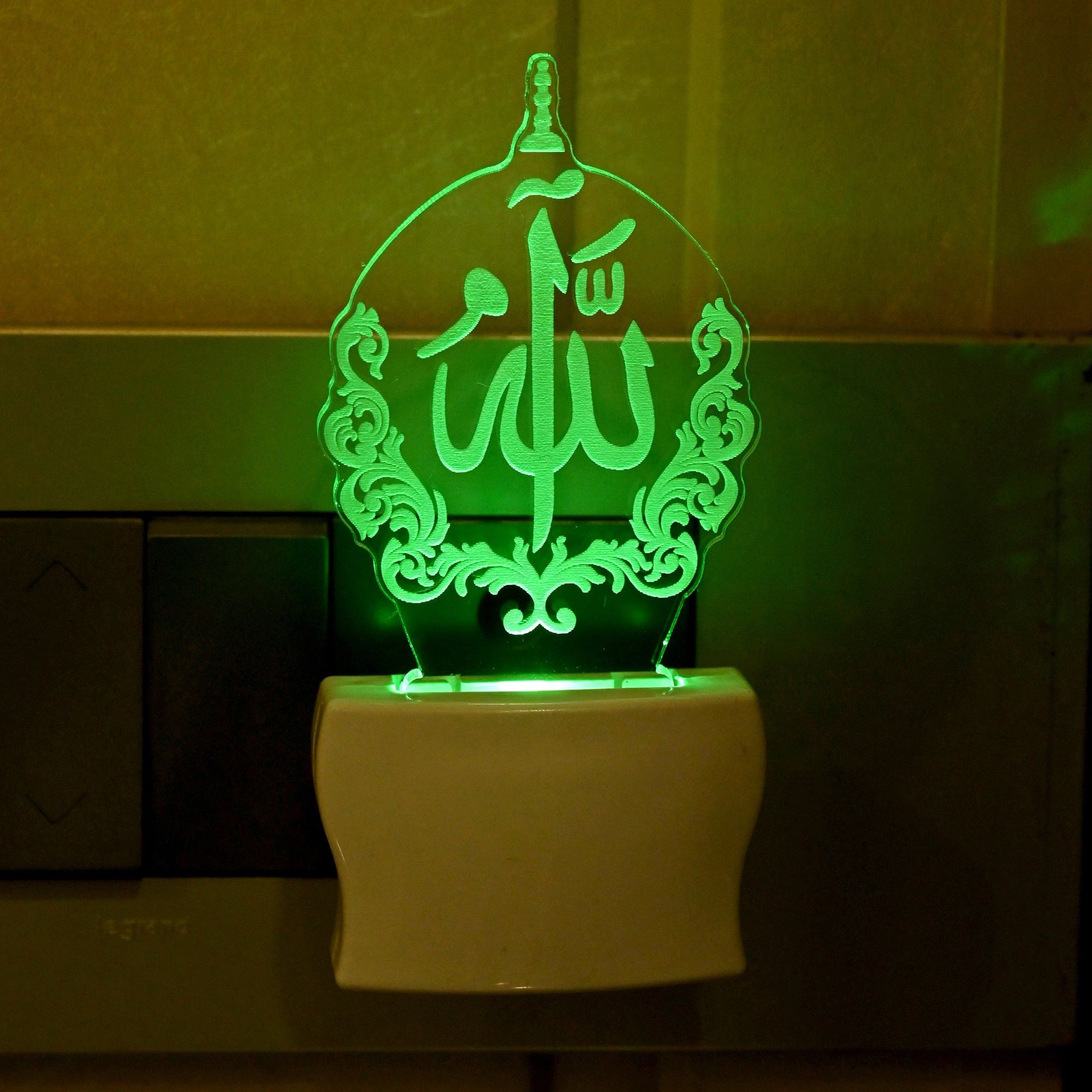 afast 3D Illusion Effect Alla Multi Colour LED Night Lamp Night Lamp-picture-12