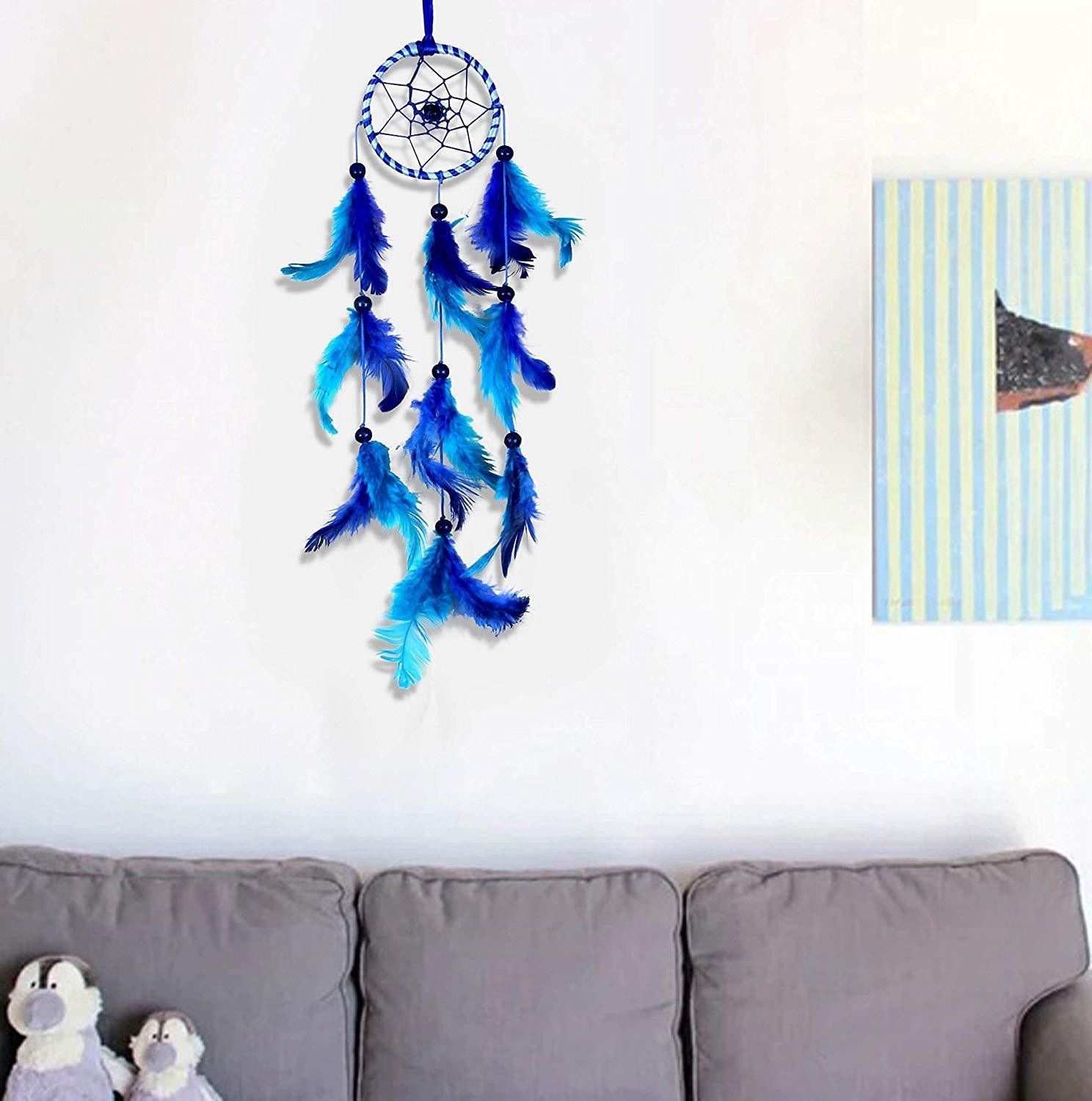 puci Dream Catcher , Wall Hangings, Crafts, Home Décor, Balcony, Garden Nylon Dream Catcher-picture-1