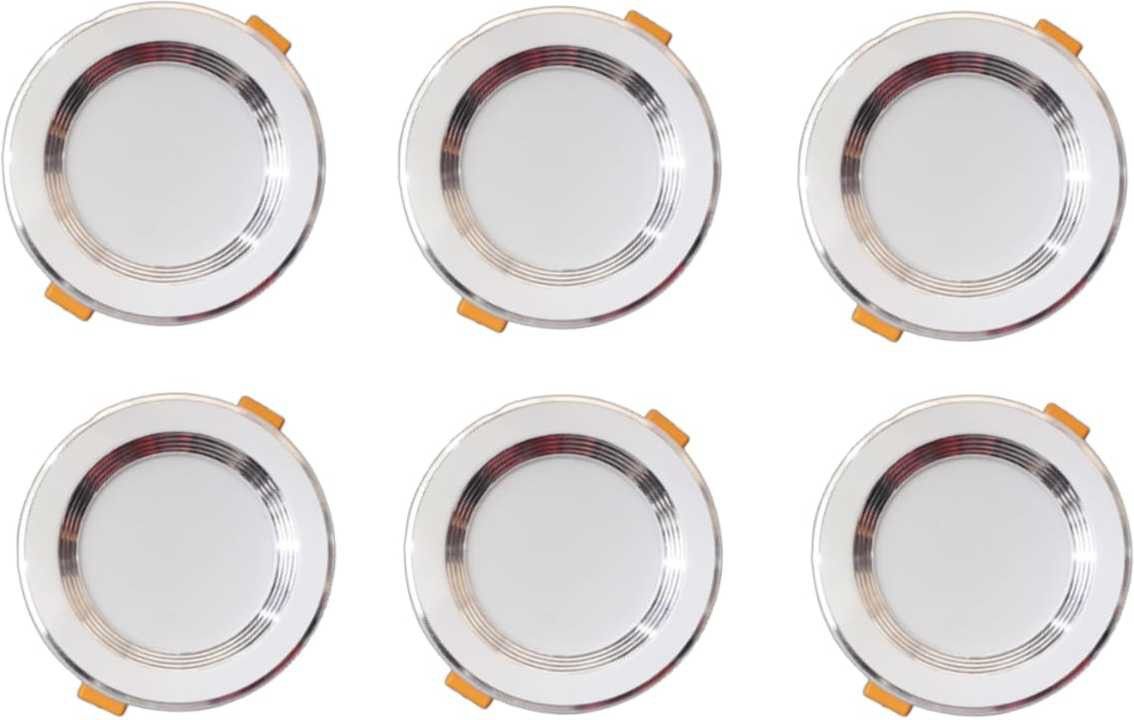 mvl 9W Led Ceiling Down Light White Round Pack of 6 Recessed Ceiling Lamp-picture-29