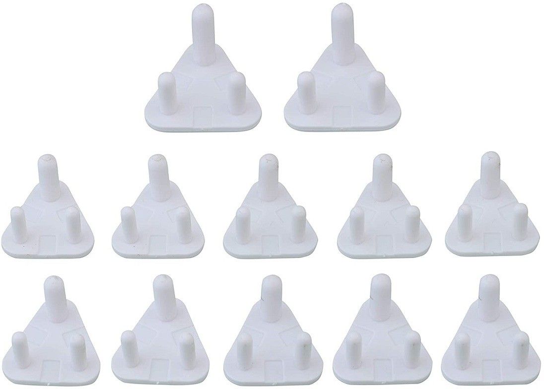 Baby Safety Electric Socket Plug Cover, Electrical Socket Cover Guards for Child, Proofing Outlet Plug Protector for Baby Safety. 10 pcs 5 Amperes Socket Cover & 2 pcs 15 Amperes Socket Cover.-image-1