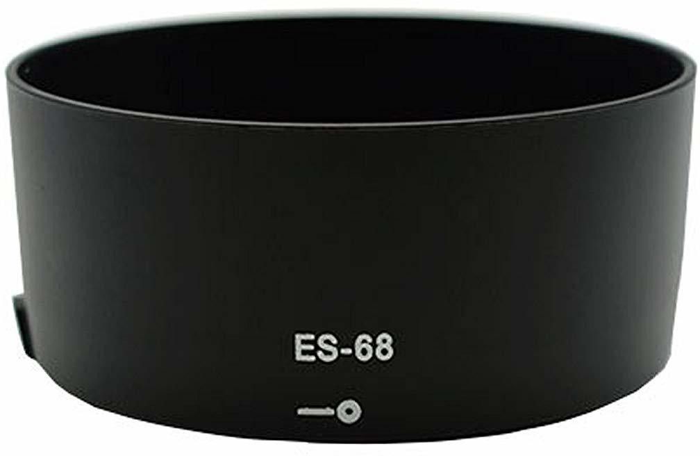 MIKSTORE Camera Lens Hood for Canon EOS-EF-50mm ES-68, Material-Plastic, Color- Black Lens Hood-image-48