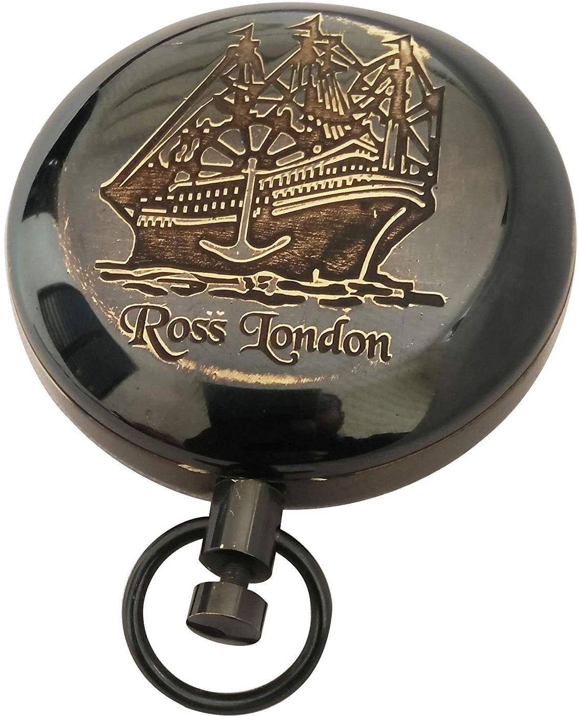 Small 2 inch Antique Look Size Ship Design Magnetic Compass Compass-image-35