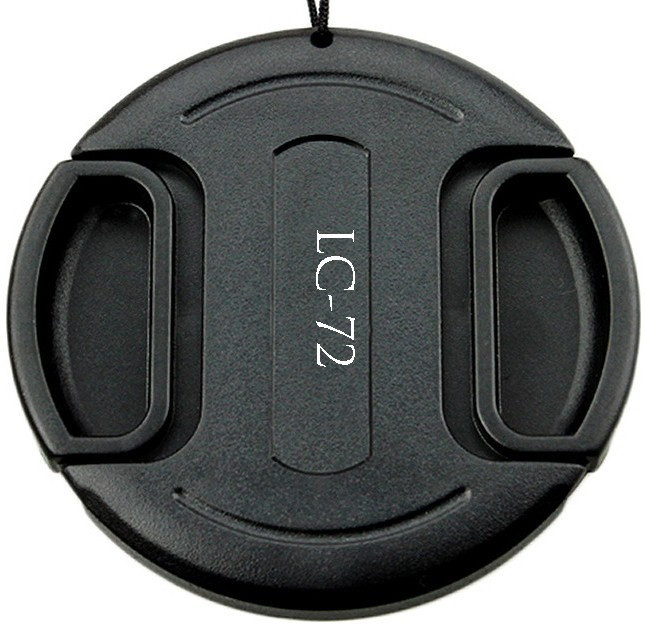 Lamkoti LC 72mm Snap on Lens Cap for all DSLR camera lens having 72 filter thread only.Lens Cap image 1