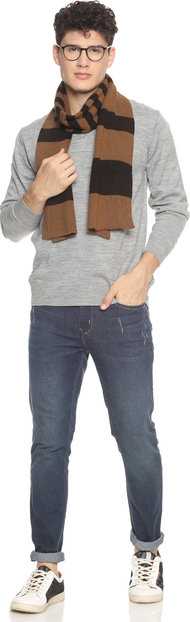 513 Striped Men Muffler-picture-19