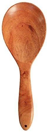 the indus valley Neem Wood Serving Ladle for Cooking/Sauteing/Mixing/Serving Food & Gravy - 25cm Wooden Serving Spoon-picture-19