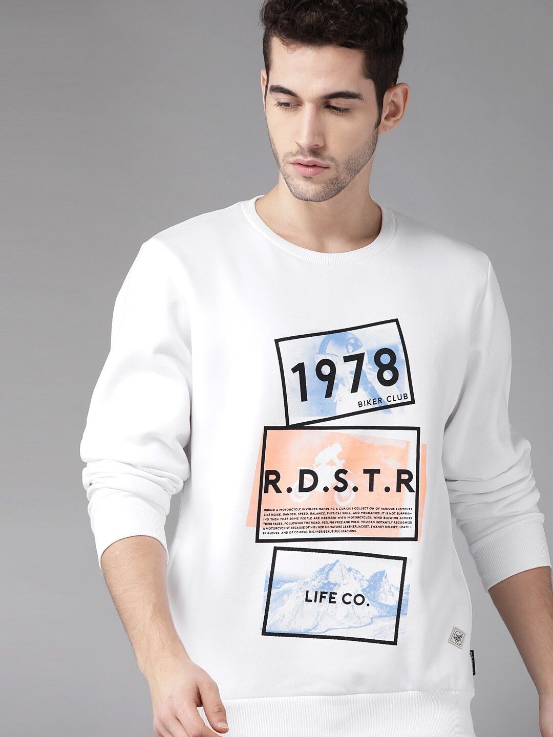 roadster Men Full Sleeve Printed Sweatshirt-picture-19