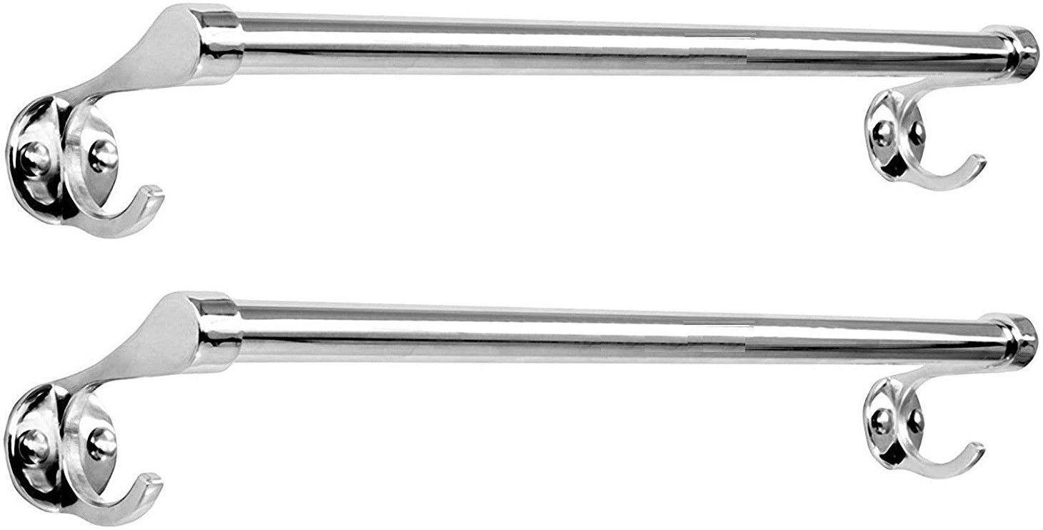 Stainless Steel Towel Hanger for Bathroom/Towel Rod/Bar/Bathroom Accessories 24 inch 2 Bar Towel Rod