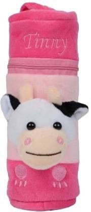 Cute Animal Design Velvet Baby Feeding Bottle Cover (cow)large size-image-25