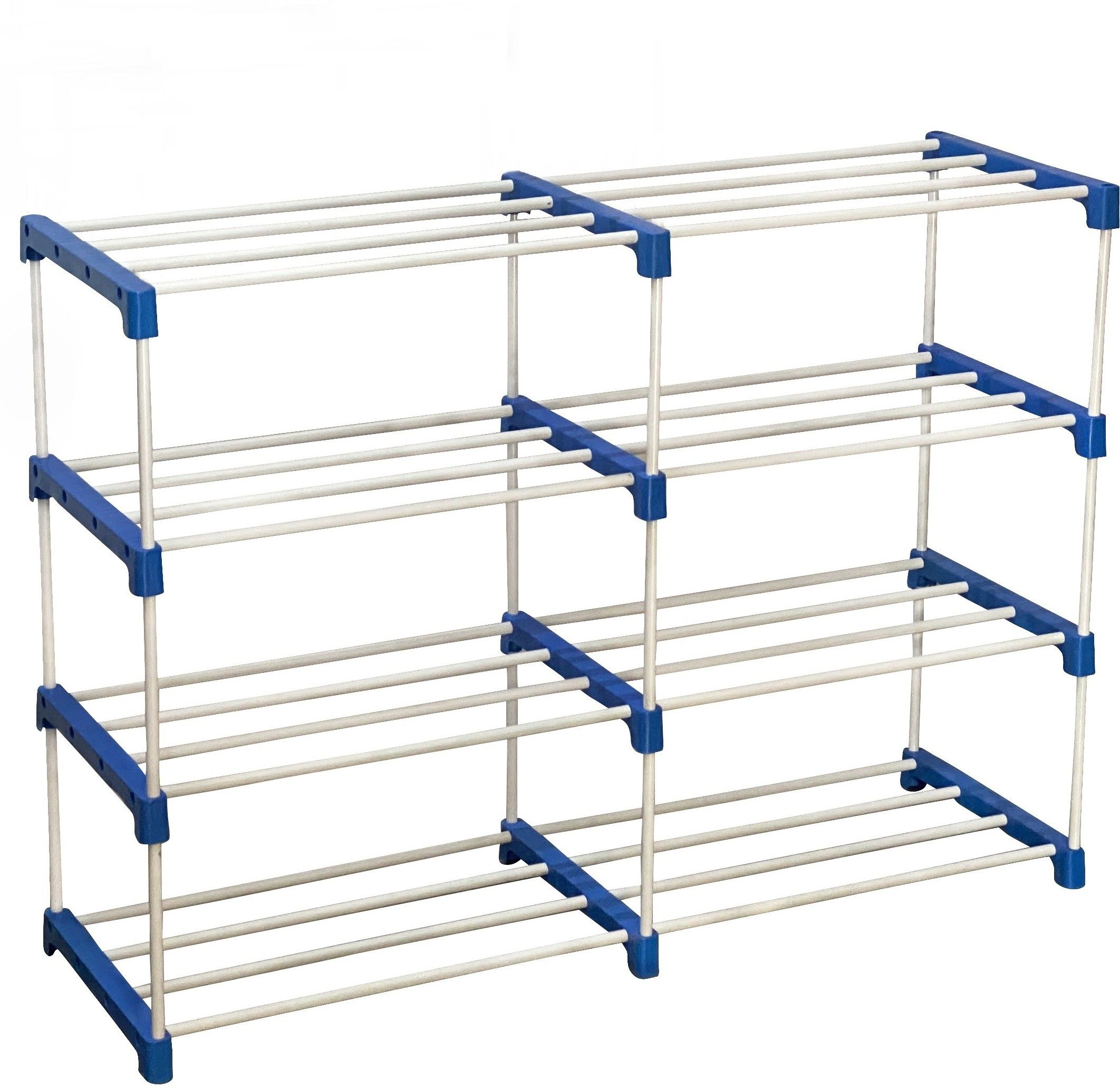 cmerchants Multi Organiser BLue-8 Book Shelf Metal Open Book Shelf-picture-3