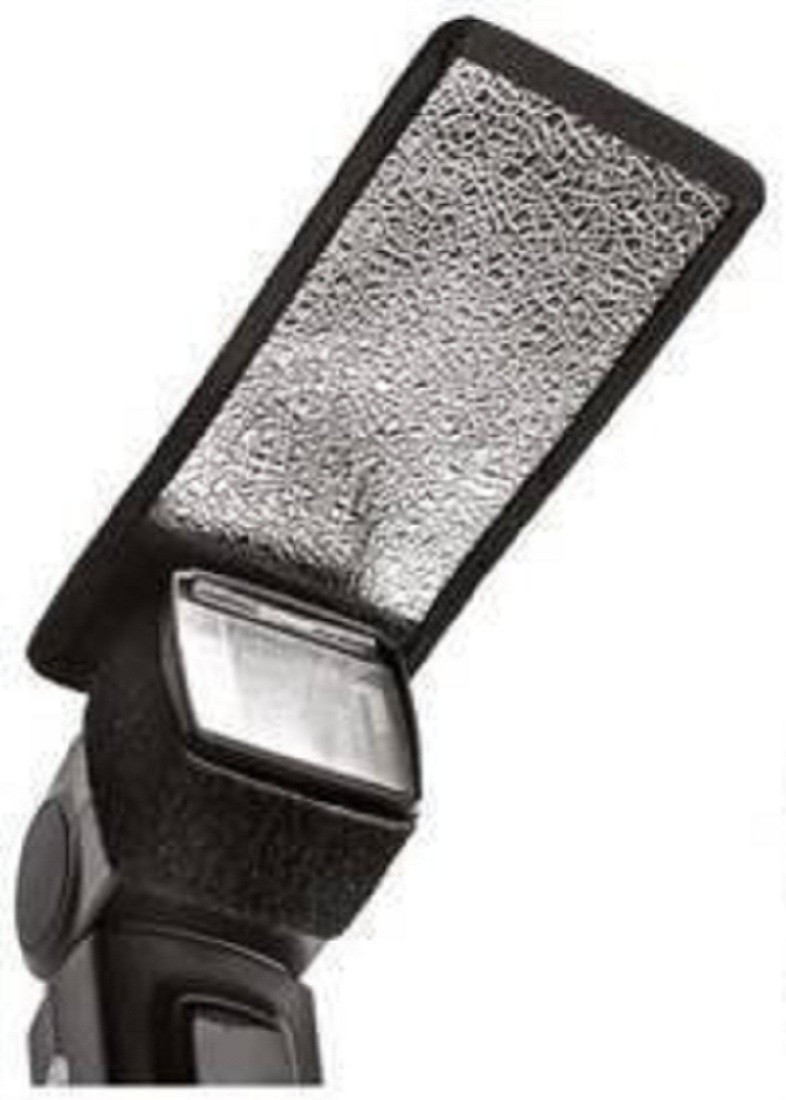 CAMCC UNIVERSAL 2 in 1 Flash Bounce Card All Type of flash guns Rectangle Shape Diffuser image 1