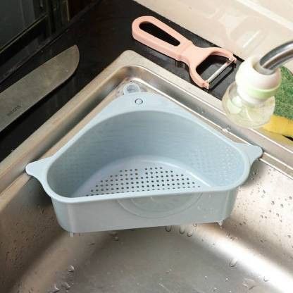 SINK CORNER DRAINER Plastic Fruit & Vegetable Basket
