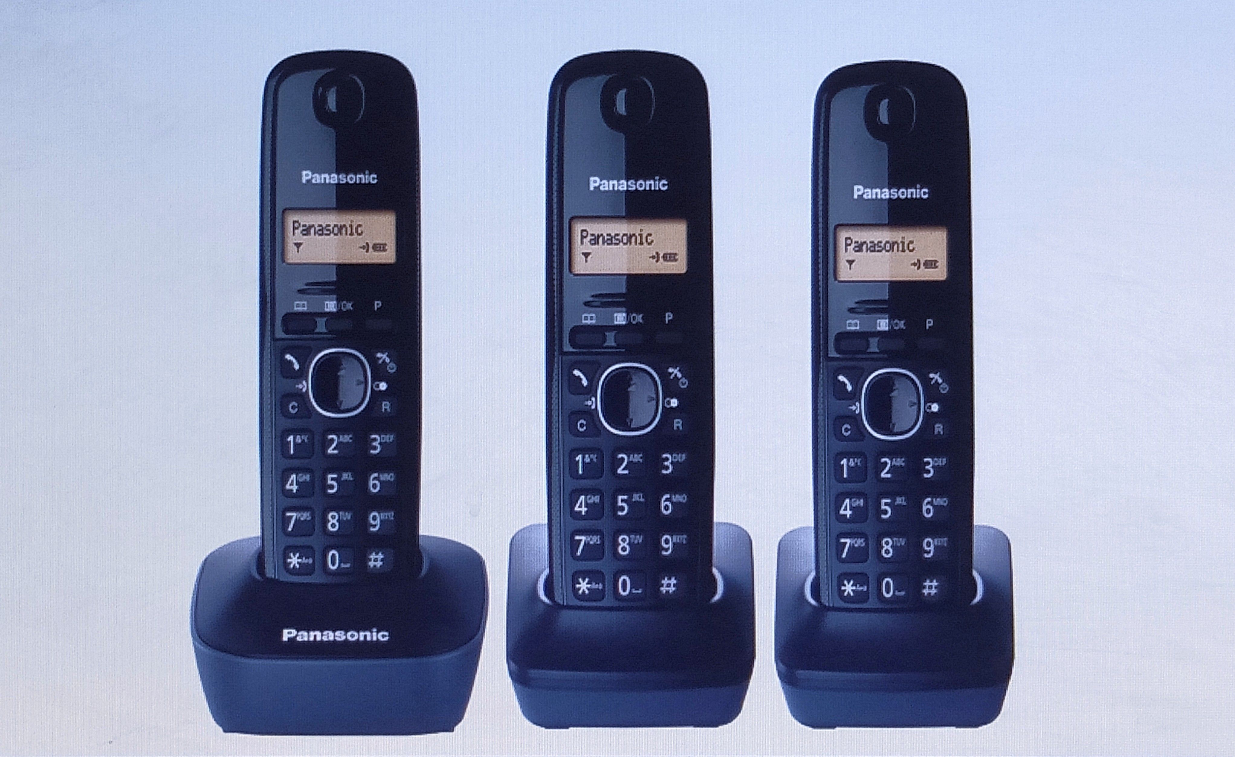 panasonic WIRELESS INTERCOM 3 LINE Cordless Landline Phone-picture-40