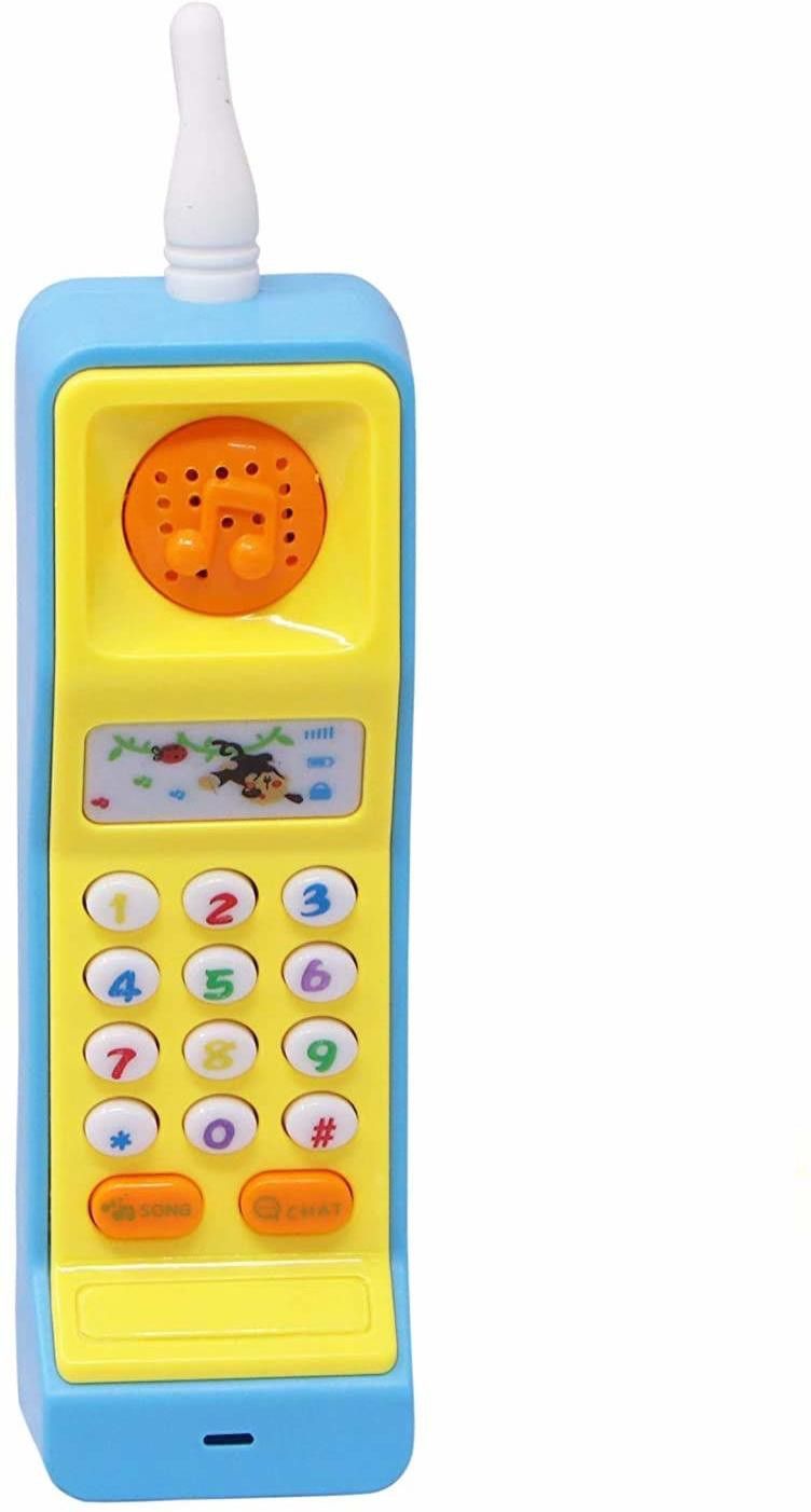 Musical Mobile Phone Toy Cellphone Telephone Educational Learning Toys with Lights and Sound Toys for Babies Kids Musical Toys - Multicolor-image-27