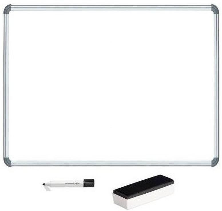 jiya mart Magnetic Magnetic Whiteboard Green Chalkboard With 1 Marker And 1 Duster Whiteboards-picture-23
