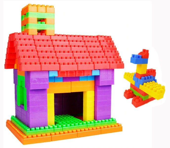 2021 HOT SALE Colourful Building Blocks Learning Educational Toy Set For Kids Children Puzzle Assembling Unbreakable-image-22