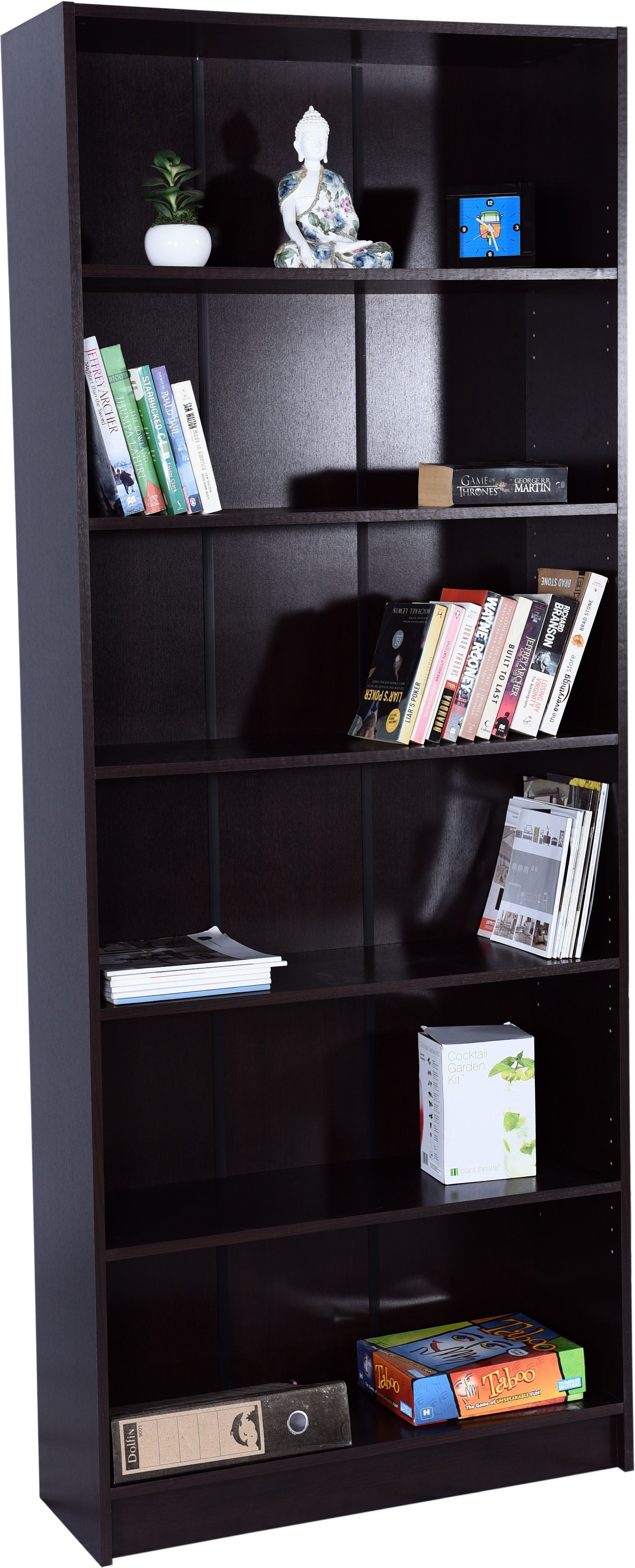 deckup Muvo Large Engineered Wood Open Book Shelf-picture-27