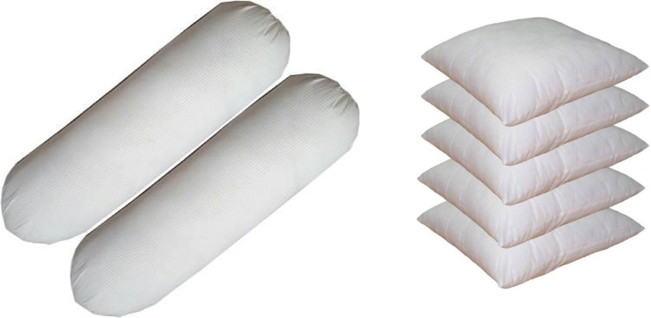 gkm Microfibre Bolster Pack of 7 Solid-picture-18