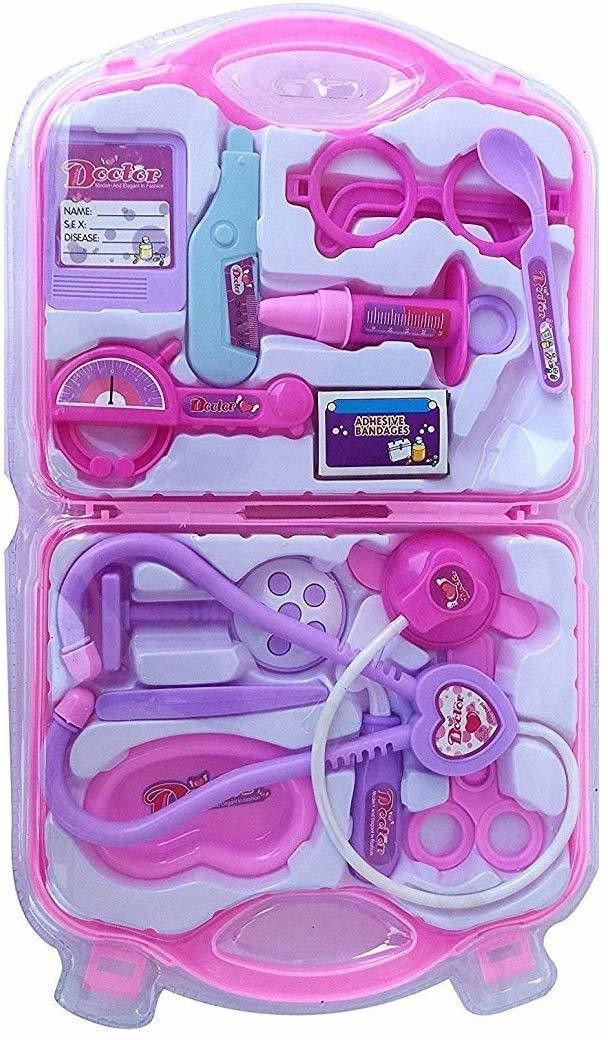 veryke Pretend Play Baby & Toddler Plastic Doctor Set For Kids Medical Kit Toys For 3 To 6 Year Old Boys & Girls (Doctor Set)-picture-26